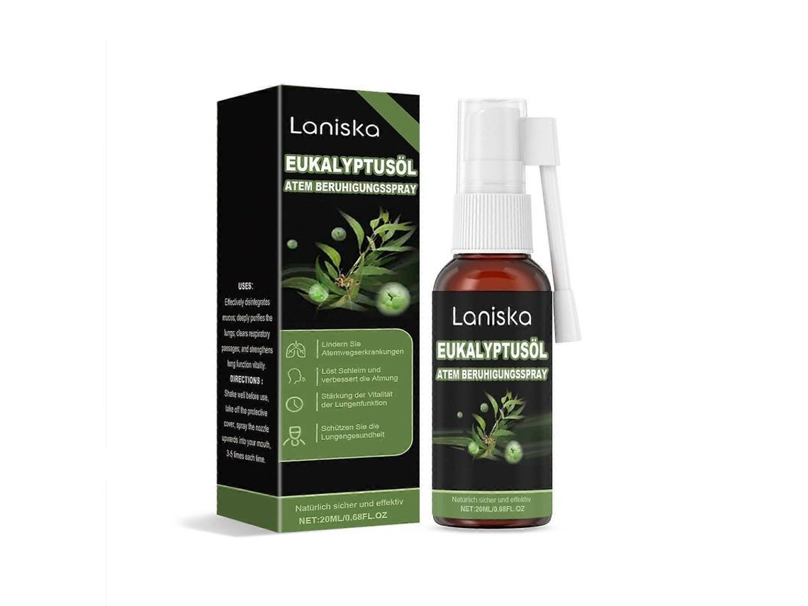 Spray Limpiador Pulmonar Natural, Seguro Y Eficaz Con Ingredientes Herbales (1 Unidad)