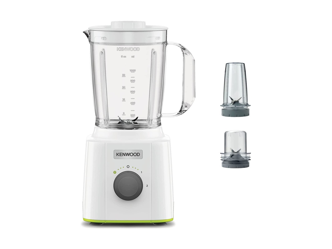 KENWOOD Frullatore Blp31 a Bicchiere 350 Watt 1.6 Litri 2 Velocita' Bianco