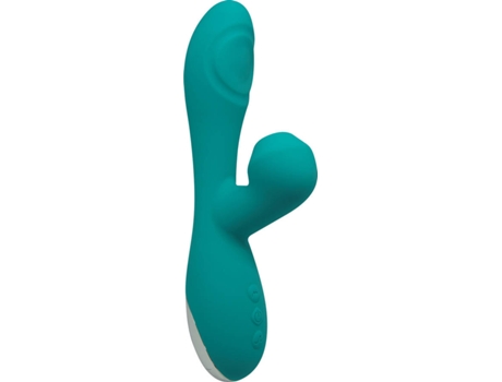 Vibrador con Estimulador ALIVE Caribbean Shine (Verde)