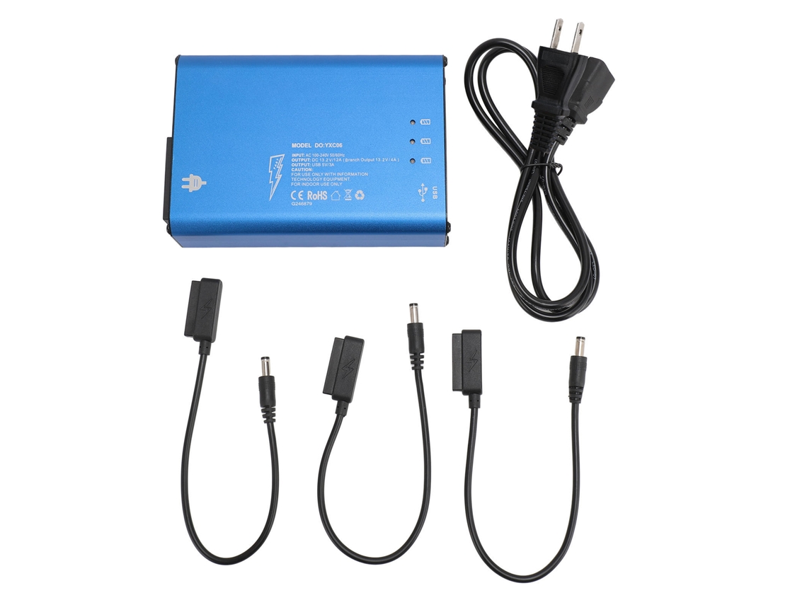 Cargador De Batería Rápido En Paralelo (5 En 1 Multifunción Para Dji Mavic Pro/platinum)