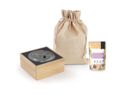 Caja repelente de abejas con repelente de mosquitos de madera y condimento para patio interior y exterior