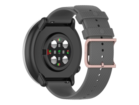 Correa de Silicona textura de punto para Samsung Galaxy Watch 5 40mm/44mm/Watch 5 Pro 45mm/Watch4 40mm/44mm/Watch4 Classic 42mm - canoso