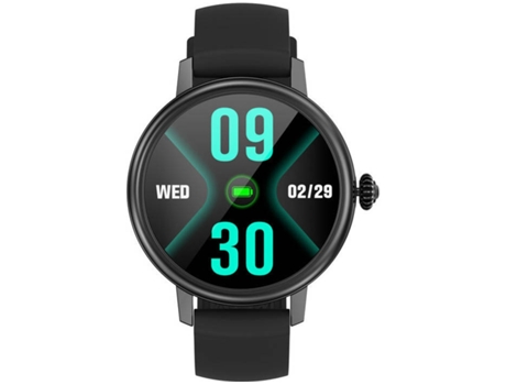 Smartwatch Multifuncional 1 19'' Pantalla HD Envío de Mensajes Negro VEANXIN