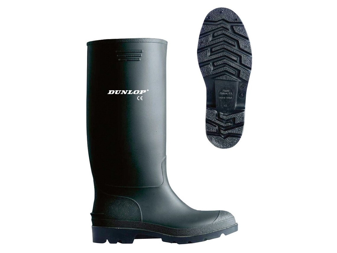Botas Unisex DUNLOP Trabajo Pricemastor Negro (40)
