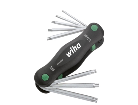 WIHA Herramienta multiusos PocketStar TORX®, de 8 unid., versión para autoservicio con colgador Euro (23049)