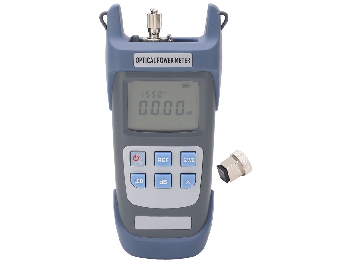 Medidor De Potencia De Fibra Óptica Aua-g510a -50~+26dbm Con Luz De Mantenimiento Led