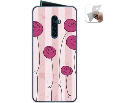 Carcasa Oppo Reno 2 TUMUNDOSMARTPHONE Flores Vintage
