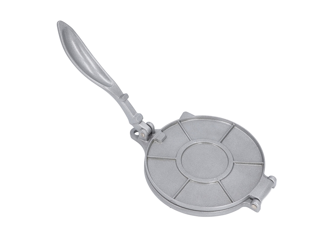 Prensa para tortillas multifuncional de aleación de aluminio, manual para hacer tortillas y quesadillas.