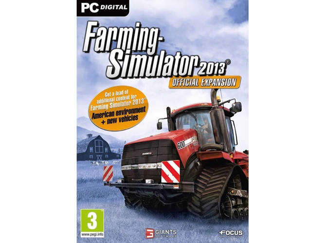 Juego PC Farming Simulator 2013: Official Expansion Edition (Simulación - M3)