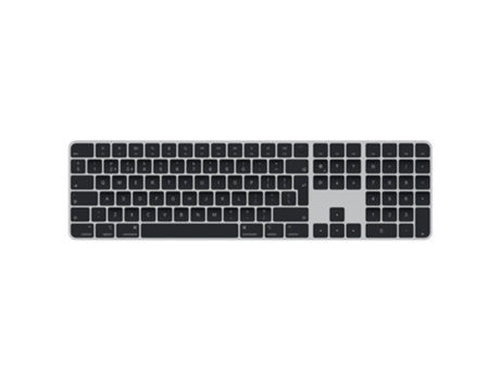 APPLE Magic Keyboard teclado USB Bluetooth QWERTY Inglés Negro, Plata