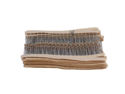 Kit De Resistencias De Película De Carbono 600pcs 30 Valores 10ω-1mω 1/6w Precisión Alta Para Diy