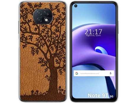 Carcasa Xiaomi Redmi Note 9T 5G TUMUNDOSMARTPHONE Cuero 03 Multicolor