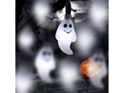 Guirnalda de Luces para Halloween, 1,2 M, 10 Luces LED, decoración navideña y para Fiestas, Pilas AA NEVEANCE