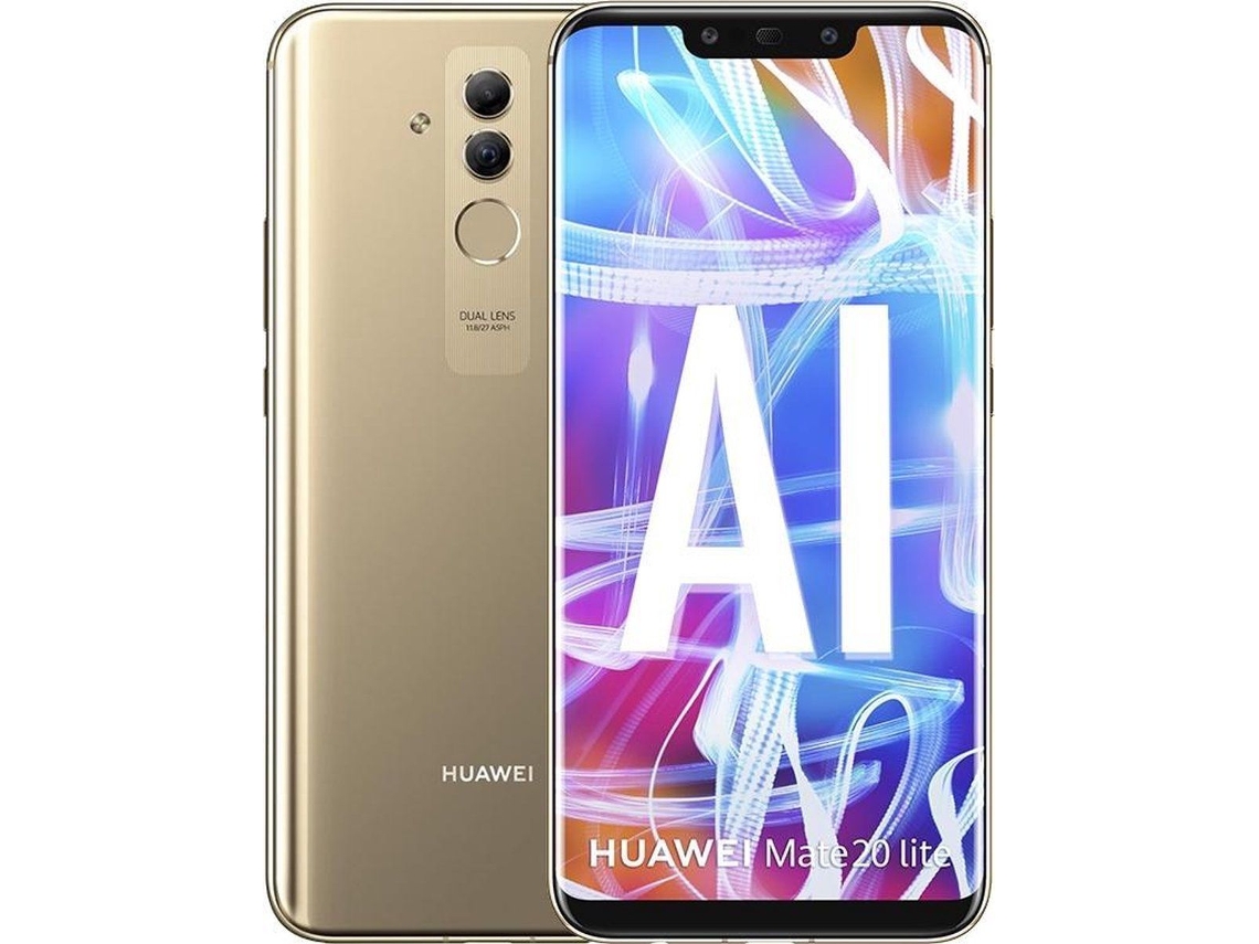 Smartphone HUAWEI Mate 20 lite (Reacondicionado Como Nuevo - 64 GB - Oro)