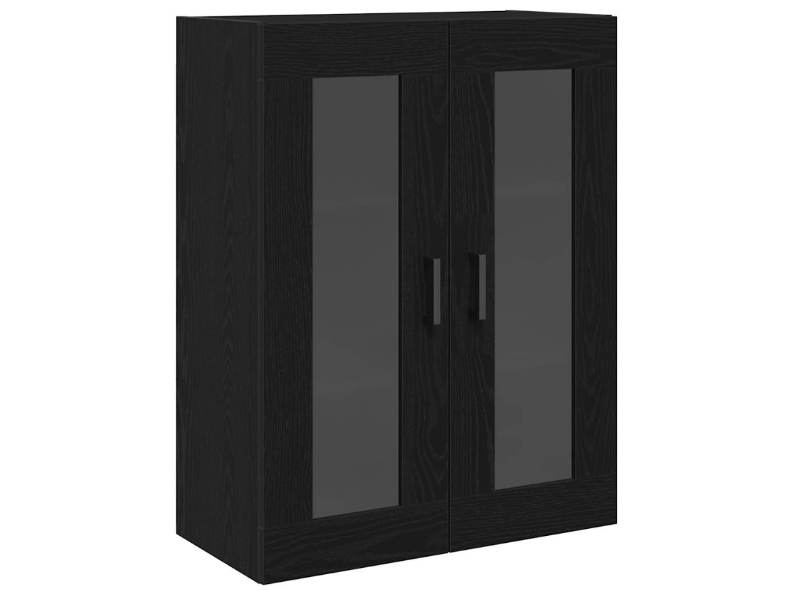 Maison Exclusive - Armario De Pared Roble Negro 69,5 X 34 X 90 Cm