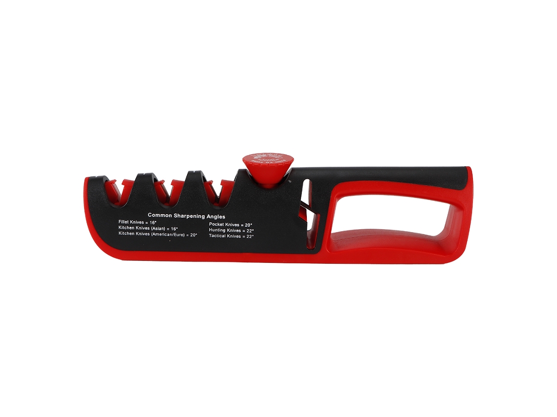 Afilador De Cuchillos Ajustable 4 En 1 Con Ángulo De 14-24° Para Uso En La Cocina Y El Hogar.
