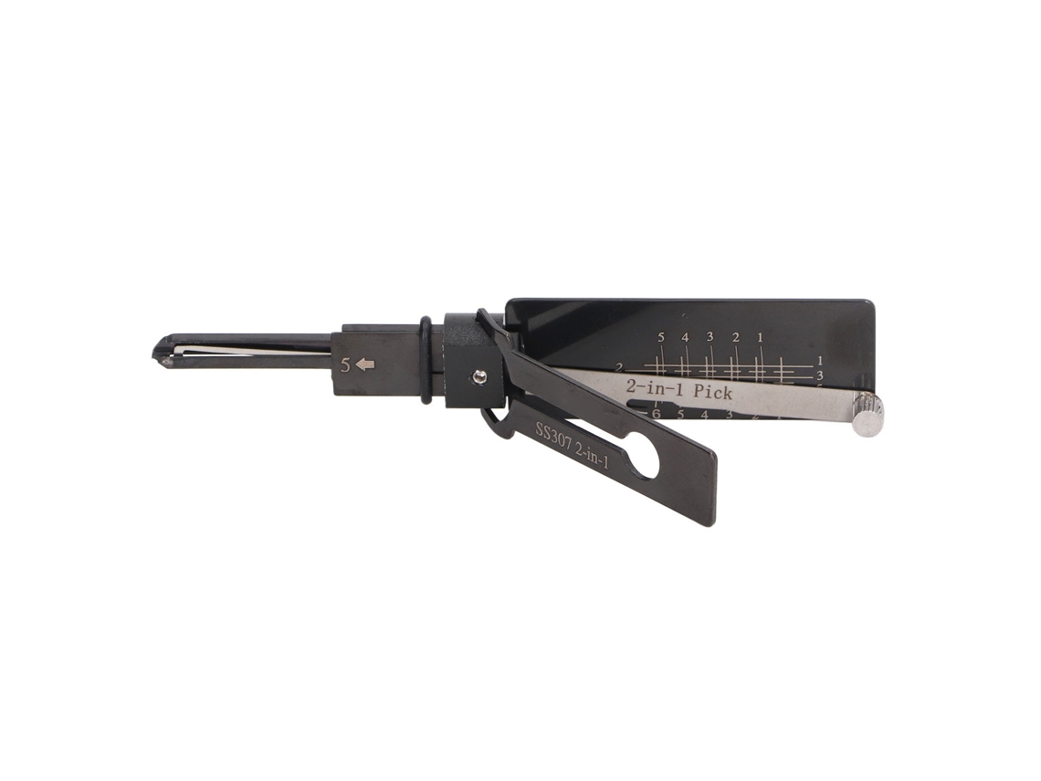 Herramienta De Decodificación 2 En 1 Con Gancho Y Kit De Recuperación, Acero Inoxidable Para Reparación De Automóviles, Uso Civil, Ss307