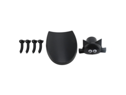 Soporte decorativo para papel higiénico con forma de gato para el baño.