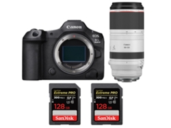 Canon EOS R5 Mark II + RF 100 500mm F/4.5 7.1 L IS Usm + 2 Sandisk 128GB UHS II 300MB/s + Libro electrónico “20 consejos para fotos impresionantes”