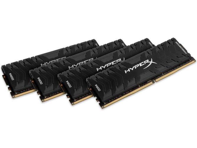 Memoria RAM DDR4 HYPERX Predator (4 x 4 GB - 3000 MHz - CL 15 - Negro)