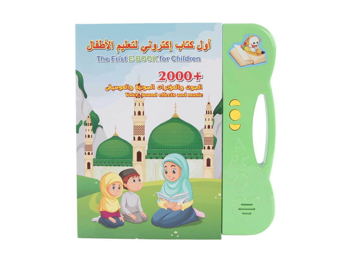 2026-libro Interactivo De Sonidos Para Niños Aprendizaje De Inglés Y Árabe Libro Electrónico Educativo De Lectura