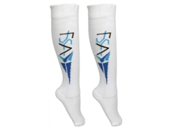 Calcetines de algodón para esgrima, 100 % algodón, absorbentes, transpirables, para entrenamiento, talla M