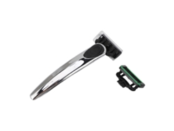 Aparador De Barba Seguro Manual Com 7 Camadas Cabeça De Corte Metal Removível Ferramenta De Grooming
