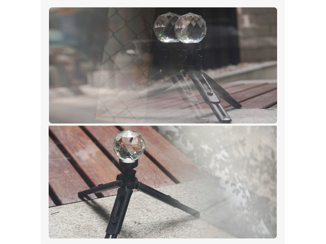 Cristal De Fotografía Con Trípode Bola De Vidrio Óptico Efecto Glow Accesorios Decorativos Para Fotografía
