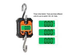 Balanza Electrónica Portátil Colgante De 100 Kg/50 G Con Pantalla Lcd Y Retroiluminación Para El Hogar, La Caza Y La Pesca.