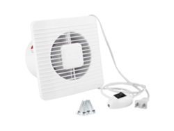 Ventilador de ventana/pared de 100 mm para cocina y baño con enchufe chino.