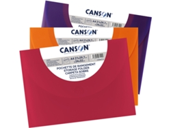 Carpeta de Dibujo CANSON 370 X 470 Mm Colores Brillantes