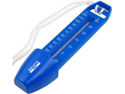 JILLIOPER Termómetro para Piscina Grande Aquatix Pro con Cordón, Bolsillo Integrado y Resistente a Golpes, Ideal para Piscinas Exteriores/Interiores, Spas, Jacu