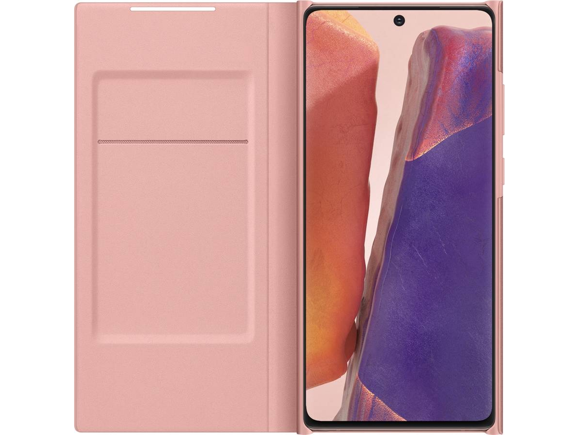 Funda SAMSUNG Galaxy Note 20 LED View Rosa