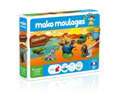 Juego Criativo MAKO CRÉATIONS Caja Molde Savanna (Edad Mínima Recomendada: 4 años)