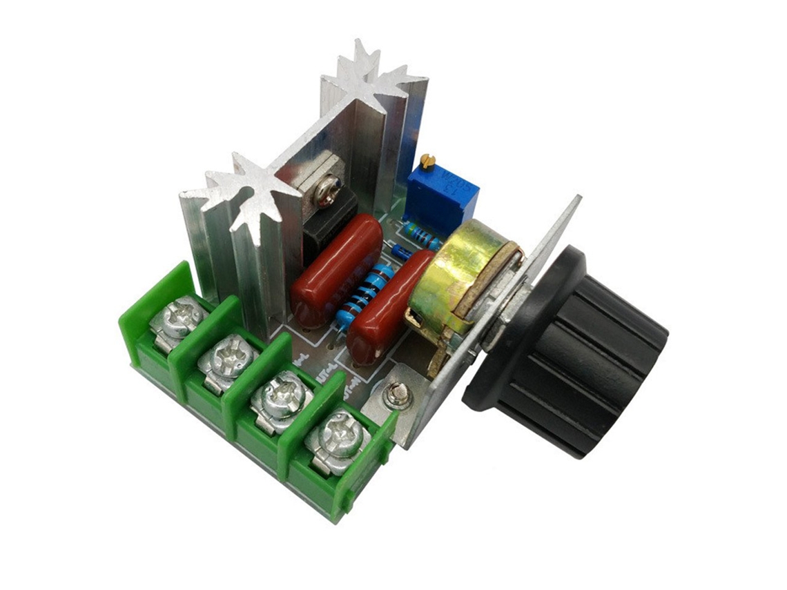 Controlador De Velocidad Para Motor De Ca Pwm De 2000 W, Regulador De Voltaje Ajustable De 50-220 V, Bajo Consumo De Energía, Alta Calidad.