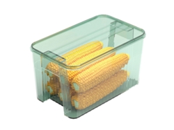 Caja De Almacenamiento Para Refrigerador, Ahorra Espacio, Contenedores Para Almacenar Alimentos, Verduras Y Frutas Con Tapa Para Cocina, Transparente