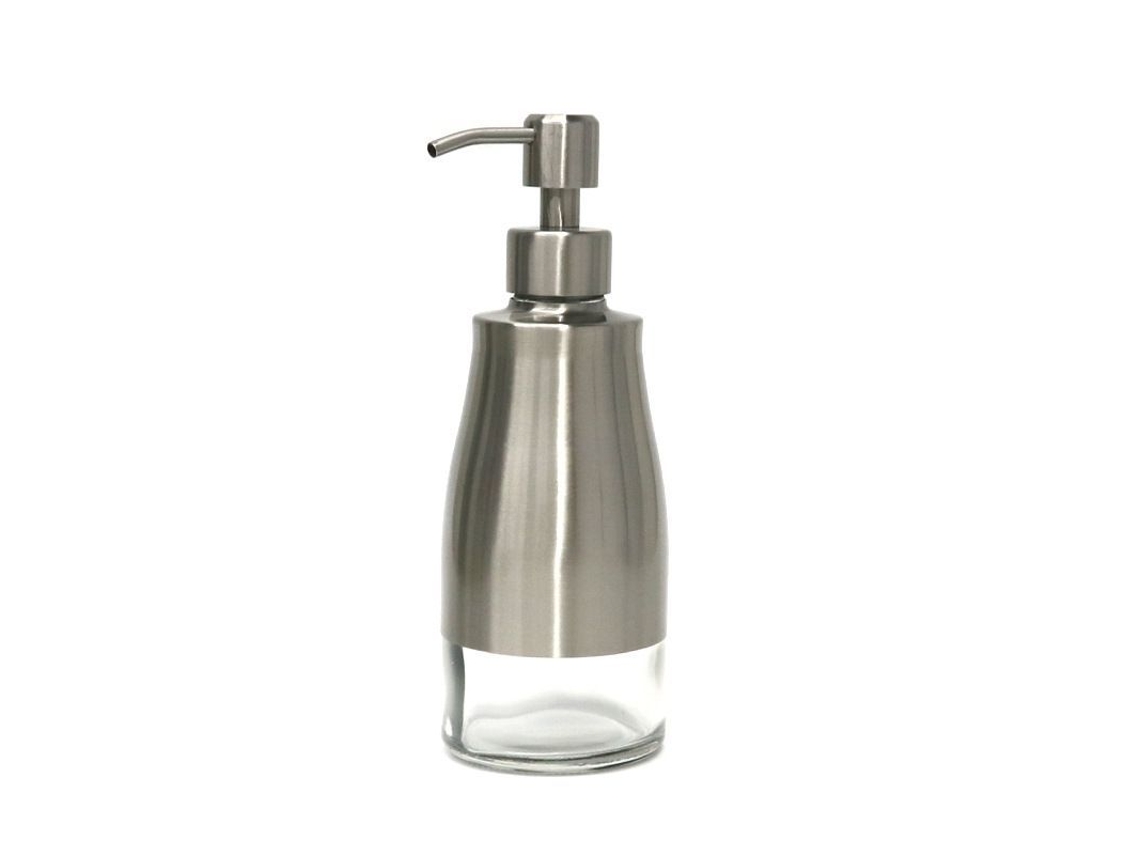 2026-dispensador De Jabón Linjou Con Posavasos Antideslizante Para Baño Y Cocina 300ml