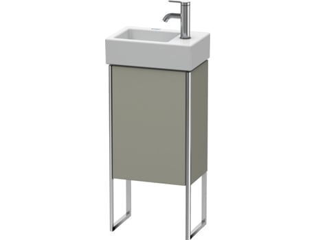 DURAVIT XSquare Vanity unit vertical 36.4x24.0 cm, 1 puerta, colgado a la derecha, 1 estante de vidrio, para el lavabo Vero Air 072438