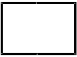 Pantalla De Proyección, Pantalla De Proyección De Tela, Pantalla De Proyección Portátil, Tela Reflectante