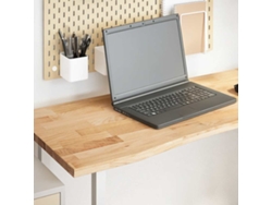 Tablero Escritorio | Superficie De Mesa | Tablero De Mesa Rectangular Madera Maciza Roble Sin Tratar Wsd43775