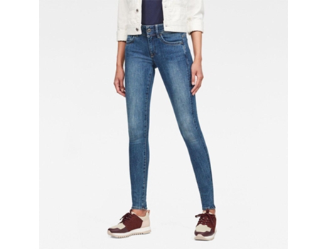 G-Star Lynn Mid Waist Super Skinny Jeans