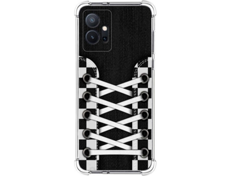 Carcasa para Vivo Y55 5G TUMUNDOSMARTPHONE Dibujos Antigolpes Zapatillas 03 Multicolor