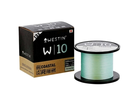 Trançado W10 Coastal 150 M Prateado 0.205 Mmwestin