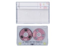 Cintas De Casete Vírgenes Con 46 Minutos De Alta Potencia Y Bajo Nivel De Ruido Para Grabación De Música Casera - Rosa