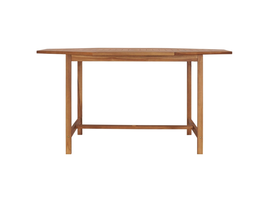 Maison Exclusive - Mesa De Jardim 150x150x75 Cm Madeira De Teca Maciça