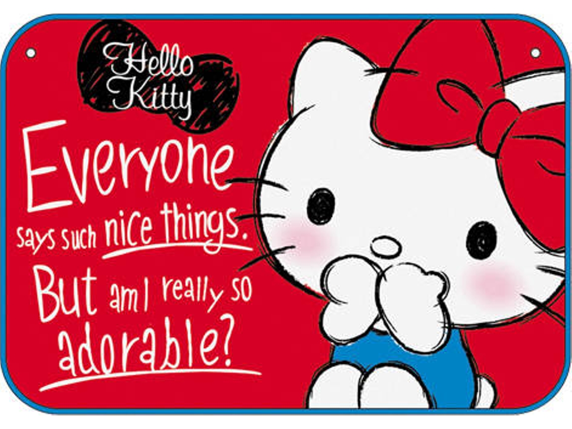 Manta HELLO KITTY Rectangular (Poliéster - 70x100 cm)
