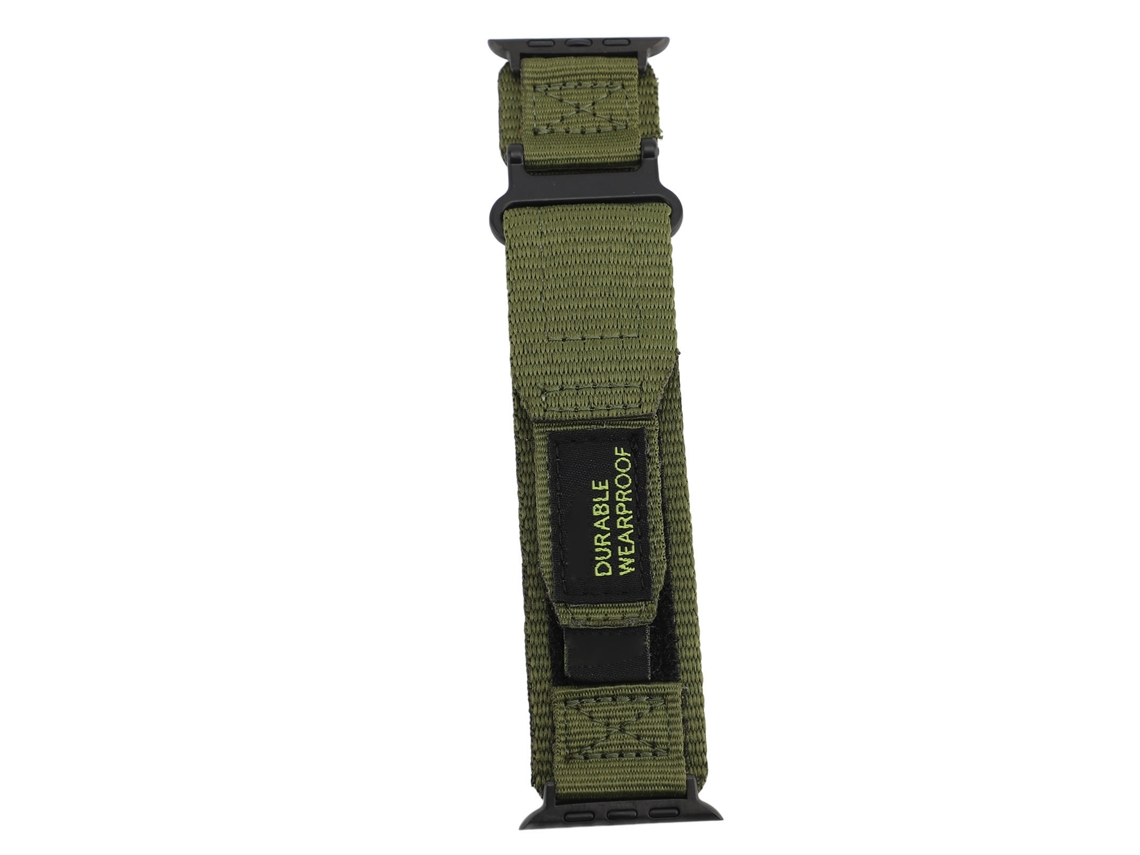 Correa De Nailon Con Cierre De Velcro Para Smartwatch Series 10, 9, 8 Y Se De 38/40/41 Mm.