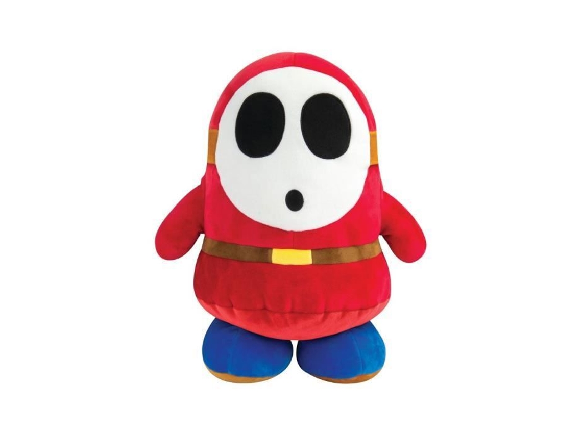 Peluche Tomy Mario Kart Mocchi Mocchi Shy Guy 41 cm Negro