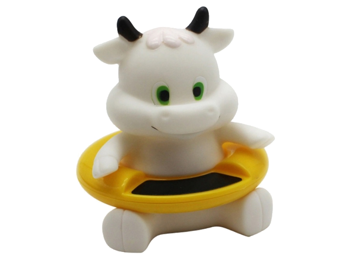 Termómetro De Baño Para Bebés Con Forma De Vaca, Juguete, Doble Uso, Sensor De Temperatura, Abs Pc