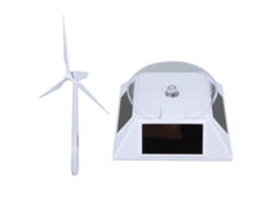 Molinillo solar Baok-toy, juguete educativo decorativo para niños, ideal para la enseñanza de la ciencia. Turbina solar.